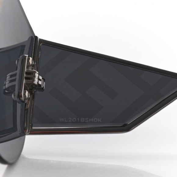 🔥FENDI FF Fabulous Shield Sunglasses FF M0093/S Grey🔥 - Picture 6 of 7